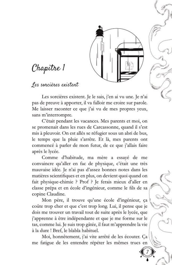 Exemple de mise en pages réalisée par l'éditrice Freelance avec des décors