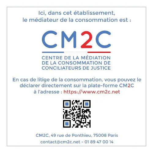 vitrophanie de CM2 certification de médiation de la consommation de conciliateur justice