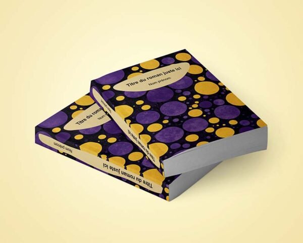 ela couverture est présentée sur la forme d'une pile de deux livres